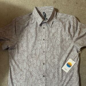 Vuori Bridge Button Down - Umber Sago